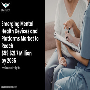 Emerging Mental Health Devices and Platforms Market to Reach $59,621.7 Million by 2035