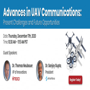 Webinar on Advances in UAV Communications Webinar on Advances in UAV Communications