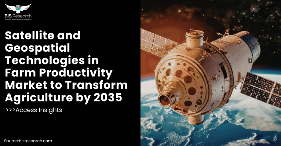 Satellite and Geospatial Technologies in Farm Productivity Market to Transform Agriculture by 2035