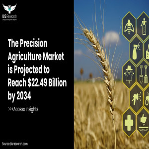 The Precision Agriculture Market is Projected to Reach $22.49 Billion by 2034 