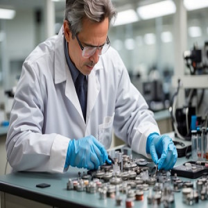 scientist testing new battery metals scientist testing new battery metals