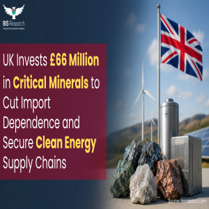 UK Invests £66 Million in Critical Minerals to Cut Import Dependence and Secure Clean Energy Supply Chains