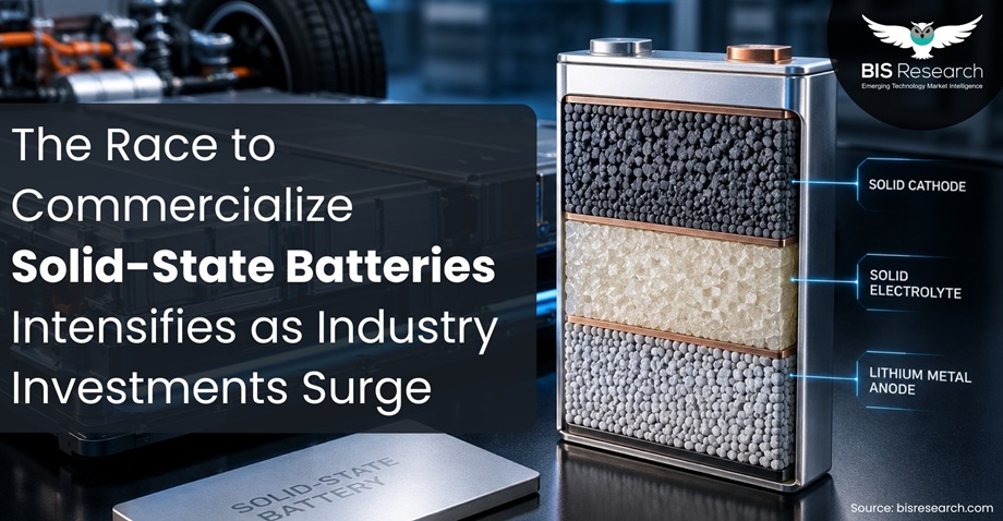 The Race to Commercialize Solid-State Batteries Intensifies as Industry Investments Surge