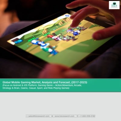 Global Mobile Gaming Market, Analysis and Forecast, (2017-2023) (Focus on Android & iOS Platform, Gaming Genre - Action/Adventure, Arcade, Strategy & Brain, Casino, Casual, Sport, and Role Playing Games)
