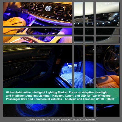 Global Automotive Intelligent Lighting Market: Focus on Adaptive Headlight and Intelligent Ambient Lighting - Halogen, Xenon, and LED for Two-Wheelers, Passenger Cars and Commercial Vehicles - Analysis and Forecast, (2018 – 2023)