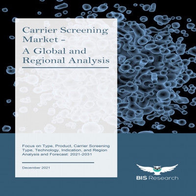 Carrier Screening Market - A Global and Regional Analysis: Focus on Type, Product, Carrier Screening Type, Technology, Indication, and Region - Analysis and Forecast, 2021-2031