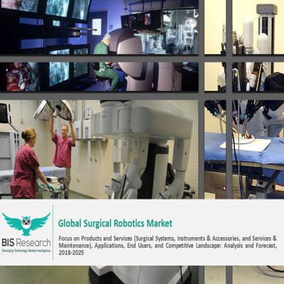 Global Surgical Robotics Market - Analysis and Forecast 2018-2025: Focus on Products and Services (Surgical Systems, Instruments & Accessories, and Services & Maintenance), Applications, End Users, and Competitive Landscape